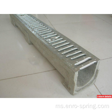 Galvanized atau Stainless Steel Stamping Trench Drain